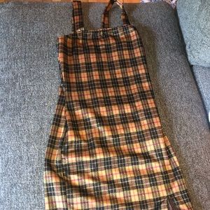 Plaid dress